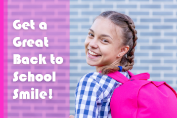 Dansville dentist, Dr. James Vogler at A Smile by Design, shares tips on how to have a great smile all through the school year.