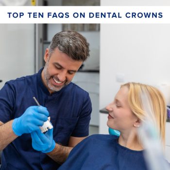 Dansville dentist, Dr. James Vogler at A Smile by Design, answers frequently asked questions about dental crowns, including their benefits, procedure, and care tips.