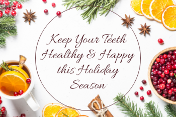 Dansville dentist, Dr. James Vogler at A Smile by Design, discusses their favorite healthy holiday treats!