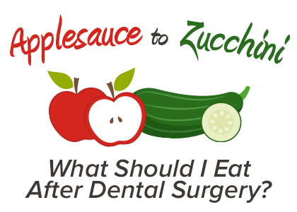 Dansville dentist, Dr. Vogler of A Smile By Design, discusses soft foods that are appropriate for eating after dental surgery for a comfortable and speedy recovery.