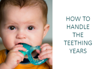 Dansville dentist Dr. James Vogler at A Smile by Design gives tips on how to care for your teething children.