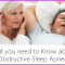 What you need to Know about Obstructive Sleep Apnea (featured image)